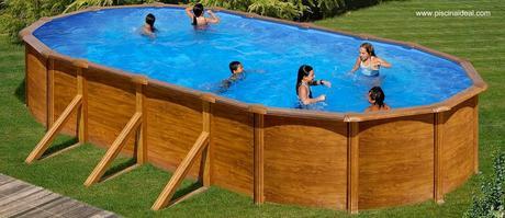 Diferentes tipos de piscinas residenciales.