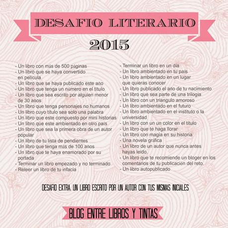 DESAFIO LITERARIO 2015