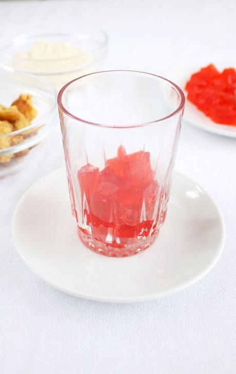 Trifle de Panetón y Fresas