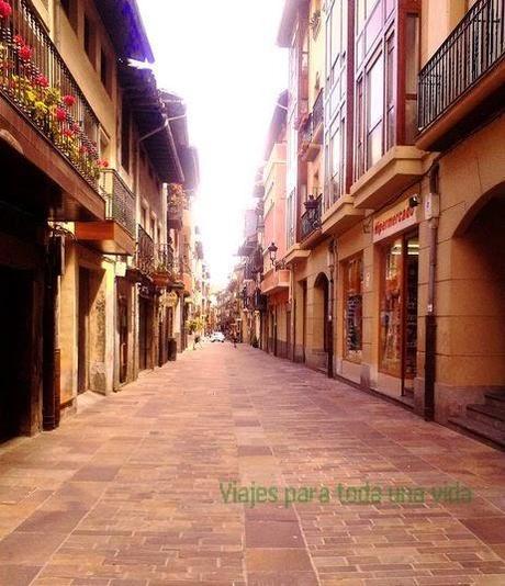 La localidad vasca de Balmaseda, en Vizcaya