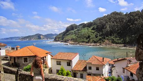 El precioso pueblo costero de Tazones, en Asturias