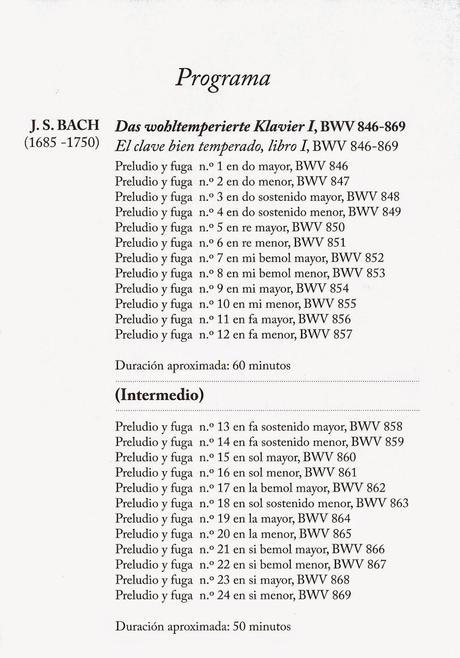 En el nombre de Bach