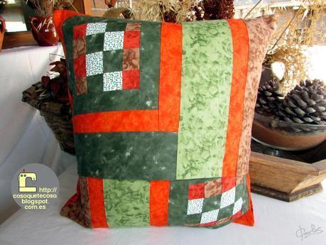 Cojín con la letra S de Vanessa Ouache