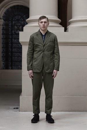 LCM, London Collections, Universal Works, otoño invierno, Fall 2015, menswear, outwear, London, coat, abrigos, Billy Craigon-Toon, Suits and Shirts,