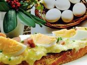 Tosta huevos salsa verde tacos