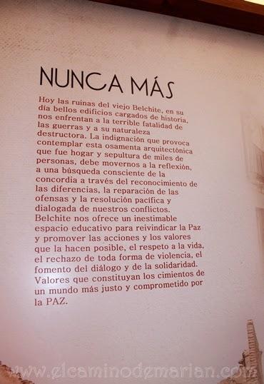 El silencio de Belchite que grita