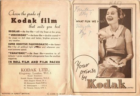 Kodak: Material Grafico de sus primeros años