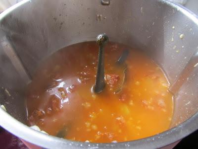 Potaje de invierno al azafrán