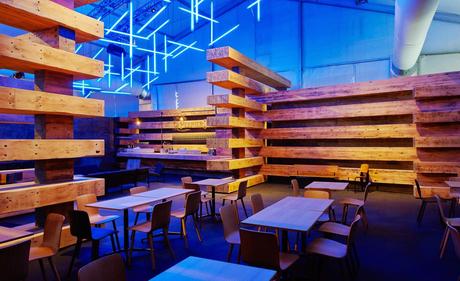 Restaurante diseñado para la Design Miami
