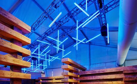 Restaurante diseñado para la Design Miami