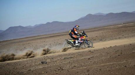 Arrancó la primera moto en la sexta etapa del Dakar