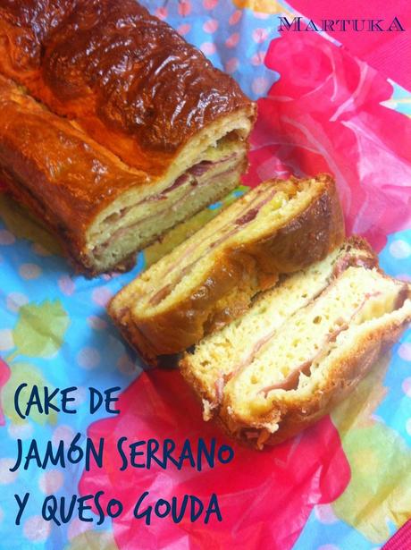 Cake De Jamón Serrano Y Queso Gouda