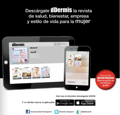 App dDermis magazine en formato digital: salud, belleza y bienestar en un click Captura de pantalla 2015 01 11 a las 09.02.15 App dDermis magazine en formato digital: salud, belleza y bienestar en un click
