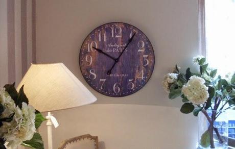 Decorar con relojes de estilo vintage