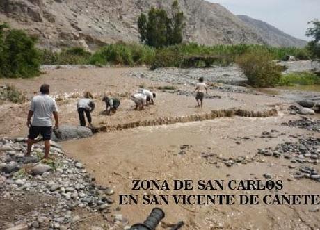 MÁS DE 50 SON LAS FAMILIAS DAMNIFICADAS TRAS CAÍDA DE HUAYCO EN CAÑETE…