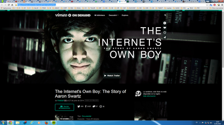 El Hijo de Internet: La Historia de Aaron Swartz. Documental