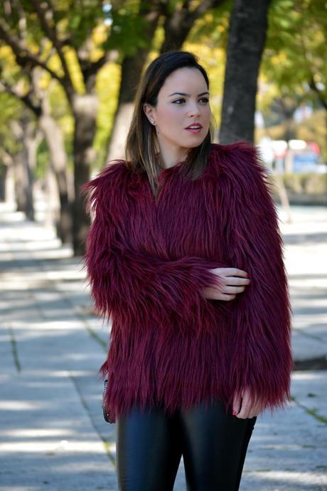 Outfit | Fur coat