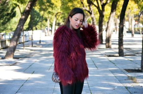 Outfit | Fur coat