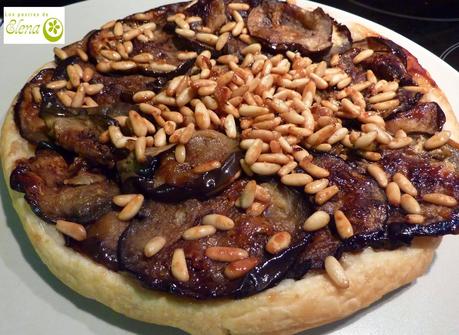 Tatín de berenjenas