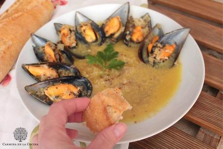 MEJILLONES A LA MOSTAZA