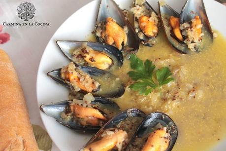 MEJILLONES A LA MOSTAZA