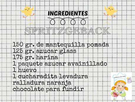 SPRITZGEBÄCK (Galletas de mantequilla alemanas)