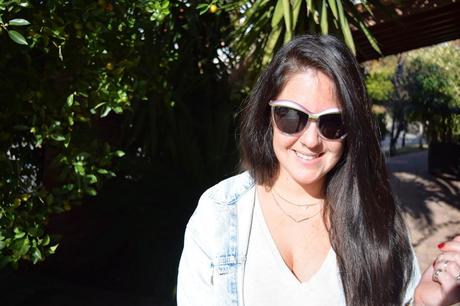 Oversize denim jacket