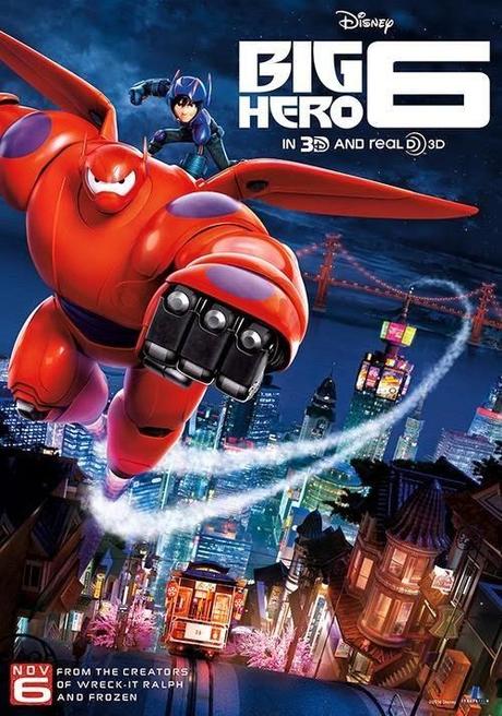 'Big Hero 6', de Chris Williams y Don Hall. Superhéroes Disney