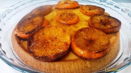 BIZCOCHO DE MANDARINA VEGANO