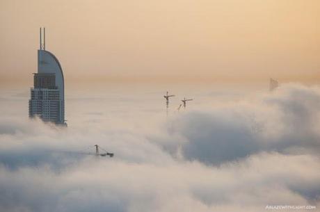 Fotografías excepcionales del paisaje urbano de Dubái, por Sebastian Opitz