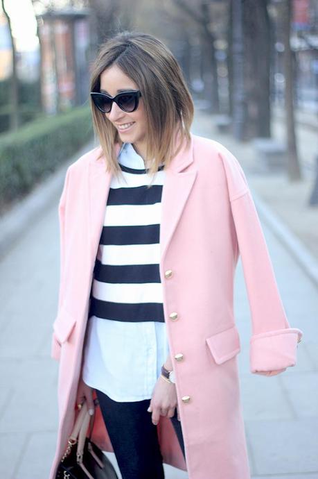 Pink Coat & Stripes12