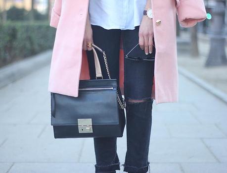 Pink Coat & Stripes20