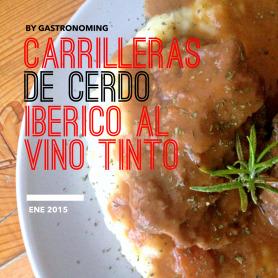 Carrilleras de cerdo ibérico al vino tinto