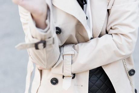 White_Shirt-Black_Bow-Leather_Skirt-Trench_Coat-Forever_21_Madrid-Outfit-Street_Style-Collage_Vintage-41