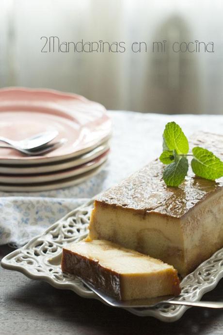 Puding de roscón de reyes. Receta de aprovechamiento