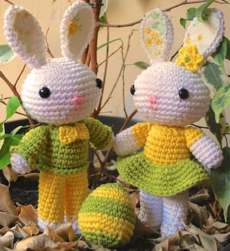 CONEJITOS AMIGURUMI CONEJITOS AMIGURUMI