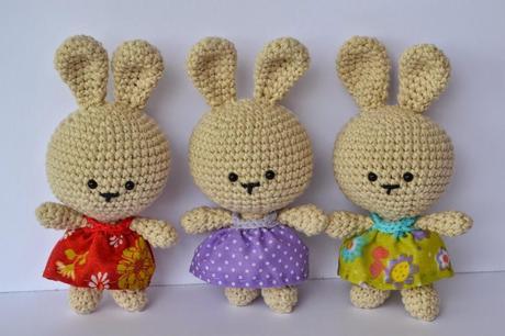 CONEJITOS AMIGURUMI CONEJITOS AMIGURUMI