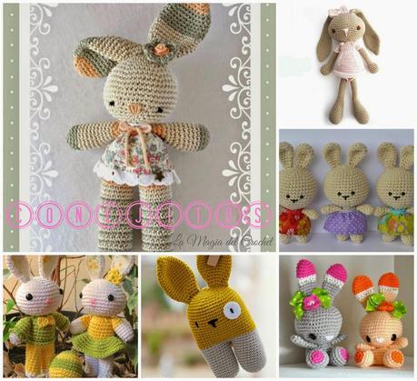 CONEJITOS AMIGURUMI CONEJITOS AMIGURUMI