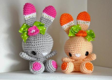 CONEJITOS AMIGURUMI CONEJITOS AMIGURUMI