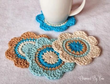 POSAVASOS A CROCHET