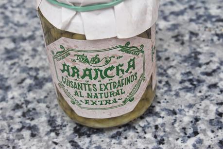 Pisto con pollo gratinado con queso cheddar