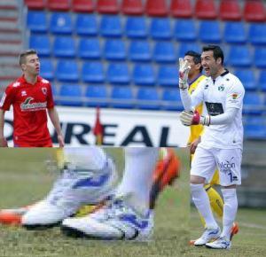 Falcón (Alcorcón) también con unas Joma de taco Turf