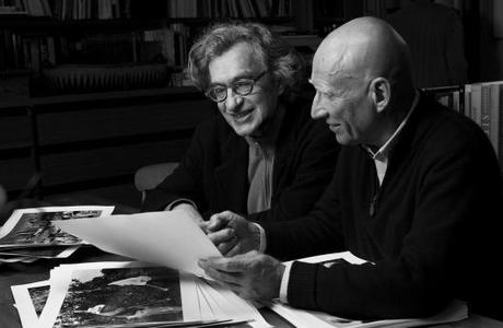Salgado con Wim Wenders