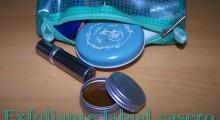 exfoliante casero y neceser de pinturas