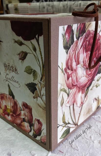 Caja joyero para anillos.