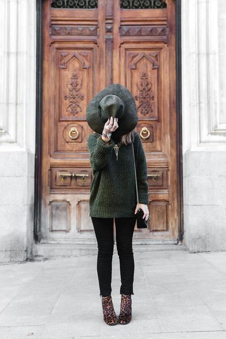 Khaki_Jumper-Black_Jeans-Leopard_Boots-Lionette_NY_By_Noa_Sade_Necklace-Revolve_Clothing-Outfit-Maje_Leather_Skirt-Street_Style-37