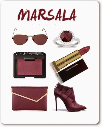 Marsala, color Pantone del 2015