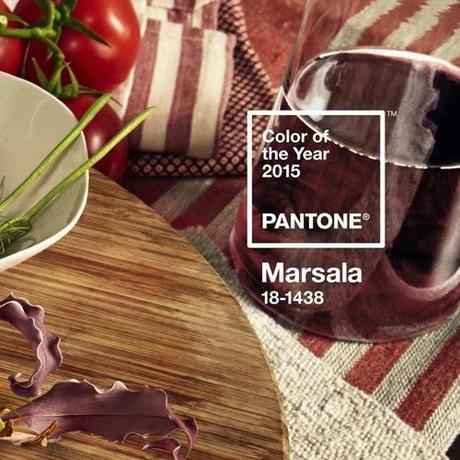 Marsala, color Pantone del 2015