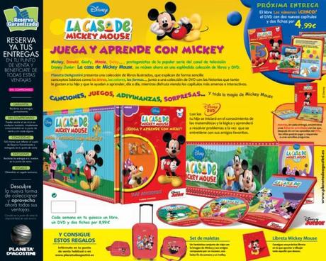 Coleccionable la casa de mickey mouse