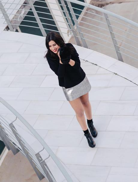 SILVER SKIRT